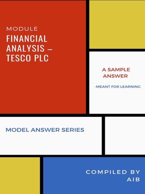 cover image of Financial analysis – Tesco Plc